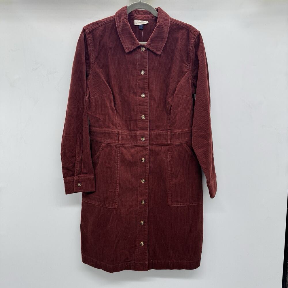 Universal Thread Corduroy Button Front Shirt Dres… - image 1